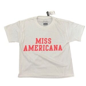rue21 Miss Americana Graphic Tee copped White  Short Sleeve Medium NEW
